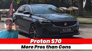 2024 Proton S70 Review  Best bang for buck compact sedan [upl. by Mandell]