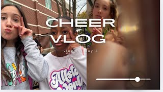 cheer vlog vlogmas day 4 christmas series❄️🎄 [upl. by Gregg202]