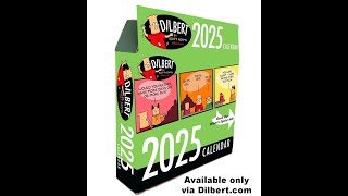 The 2025 Dilbert Calendar with Scott Adams [upl. by Junia]