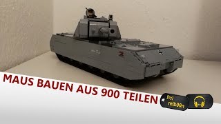 COBI Bricks  Maus bauen Panzerkampfwagen VIII Maus [upl. by Bari]