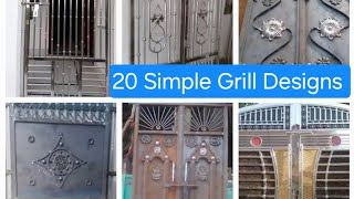 Simple Grill Design  20 Simple Grill Designs trending [upl. by Ynamrej]