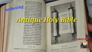 Unboxing Holy Bible with Scriptures collection holy bible [upl. by Odrareg422]