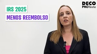 Vai receber menos IRS em 2025 [upl. by Naenej899]