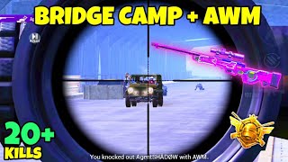 That is Why Bridge Camping With AWM is Very Dangerous in PUBG Mobile  MRXHindiGaming [upl. by Publus779]