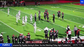 Woodrow Wilson High School at Oak Hill High School Friday Night Football 11124 [upl. by Fraya]