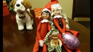 Elf on the Shelf Christmas Surprise eggs [upl. by Nitsyrk]