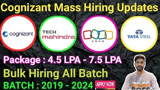 🔥Cognizant Mass Hiring Announced GENC GENC NEXT GENC PRO  Cognizant Hiring 2025🔥 [upl. by Yellek388]