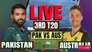 🔴 Live  Pakistan vs Australia 3rd T20 Match 2024  Pak vs Aus 3rd T20 Watch Live Score Commentary [upl. by Uphemia439]