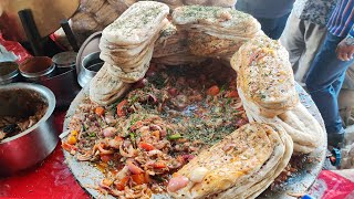 Indias Best Tadke Wale Chole Kulche At Famous Mayapuri Chole Kulche Wala l Delhi Street Food [upl. by Rehctelf]