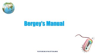 Bergeys Manual Introduction for Microbiology Students [upl. by Lleraj]