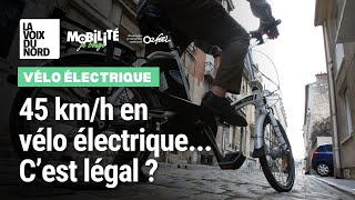 En vélo électrique quelle est la vitesse maximale autorisée [upl. by Yevreh776]