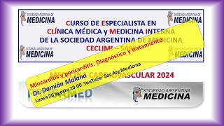 👉Miocarditis y pericarditis Diagnóstico y tratamiento [upl. by Christin]