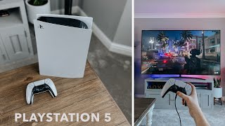 PlayStation 5 Unboxing Gameplay  First Impressions [upl. by Tengler]