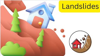 Landslides ⛰ Natural Disaster learning video for kids cause of landslide Kidokidzstoryhub [upl. by Keeley]