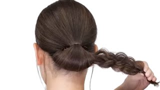 Most Beautiful Hairstyle For Ladies  Easy Bun Hairstyles For WeddingNew Hairstyle Trends [upl. by Octave]