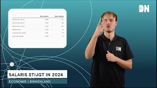 Salarissen stijgen in 2024 vooral mensen met minimumloon [upl. by Scoles376]