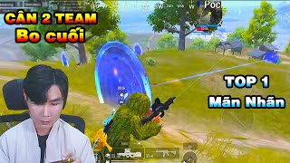 Hai team chơi khô máu với Tacaz  Pha xử lý cân 8 đỉnh cao PUBG Mobile [upl. by Urita]