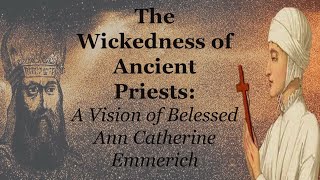 The Wickedness of Ancient Priests A Vision Of Blessed Ann Catherine Emmerich [upl. by Shandeigh]