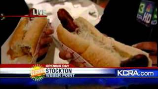 Lockford Cooks Up Sausage In Stockton [upl. by Ellimak]