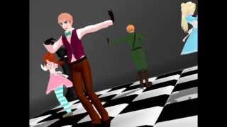 Hetalia MMD England x4  Carnival [upl. by Caneghem]