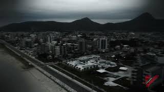 Praia de Matinhos  PR vôo drone  1min [upl. by Fennie]