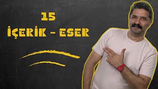 15 İçerik  Eser  SAYILARLA EDEBİYAT  PDF  RÜŞTÜ HOCA [upl. by Assetal]