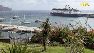 Cruise ships quotRotterdamquot HAL and quotAIDAsolquot in Funchal Madeira on December 25 2015 [upl. by Jaela]