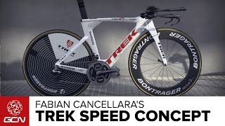 Fabian Cancellaras Trek Speed Concept [upl. by Neelhtak]