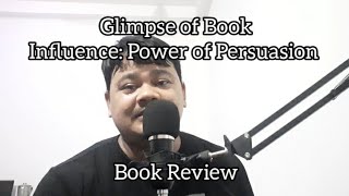 Glimpse of Book Influence The Psychology of Persuasion by Robert Cialdini Book Review bookmaniaa [upl. by Imit]