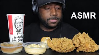 ASMR KFC FRIED CHICKEN amp SIDES MUKBANG NO TALKING TCASMR [upl. by Dewhirst]