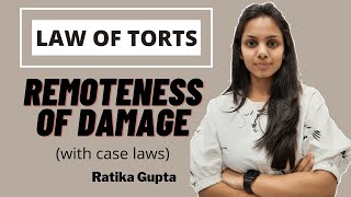 Remoteness of Damage Law of Torts [upl. by Nitfa241]