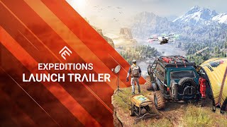 Expeditions A MudRunner Game  Launch Trailer [upl. by Ailito]