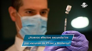 Investigan tres posibles efectos secundarios nuevos en vacunas de Pfizer y Moderna [upl. by Akkina]