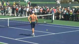 Andy Roddick shirtless [upl. by Odrareg]