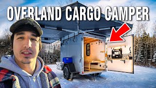 I Transformed a Cargo Trailer into the Ultimate Camper  Start to Finish [upl. by Boutis]