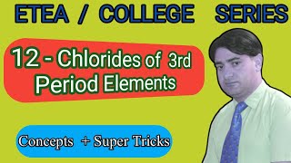 Chlorides of 3rd Period Elements  Chemistry of Chlorine Compounds  S and P Block Elements [upl. by Kehoe]