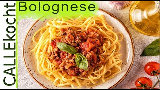 Bolognese kochen und einfach selber machen  Lecker Rezept [upl. by Sudbury]