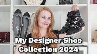 My Designer Shoe Collection 2024 👠  21 Pairs amp Counting [upl. by Htaeh]