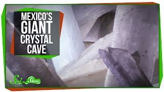 Weird Places Mexicos Giant Crystal Cave [upl. by Reginauld]