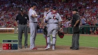 STLCIN Lackey gets ejected from the game in the 3rd [upl. by Yespmed]