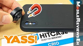 Easiest CAMERA case to use HitCase Crio Review for the iPhone XS8 [upl. by Adnilemre]