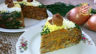 Печеночный торт вы такой еще не ели Самый вкусный рецепт [upl. by Sutherlan366]