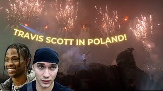 TRAVIS SCOTT IN POLAND  TRAVIS SCOTT W POLSCE [upl. by Ahsinav]