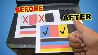 SOLVED Magenta and Yellow NOT PRINTING  COLOR PROBLEM ON EPSON L3250 L3210 ET2720 ET2780 Etc [upl. by Ahsienak500]