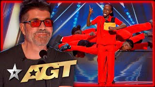 Dance Group from African Receive a STANDING OVATION on Americas Got Talent 2024 [upl. by Dreyer]