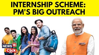 PM Modi to Interact With Youth Who Got Internships Through Central Portal  English News  N18G [upl. by Asilanom]