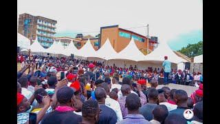 BOBI WINE MEETS MAKERERE STUDENTS IN MAKERERE [upl. by Cortney]