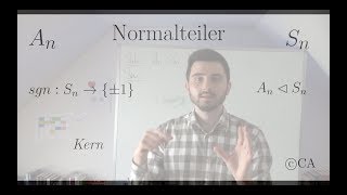 An Normalteiler von Sn  Beweis Algebra Gruppentheorie [upl. by Knowle]