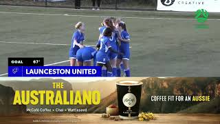 Womens Statewide Cup Final Launceston United v Kingborough Lions Match Highlights [upl. by Aner122]