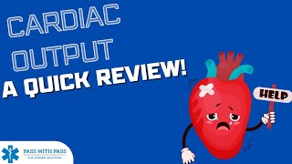 Cardiac Output  A 4 minute review Great for EMS students EMTs AEMTs and Paramedics [upl. by Taylor255]